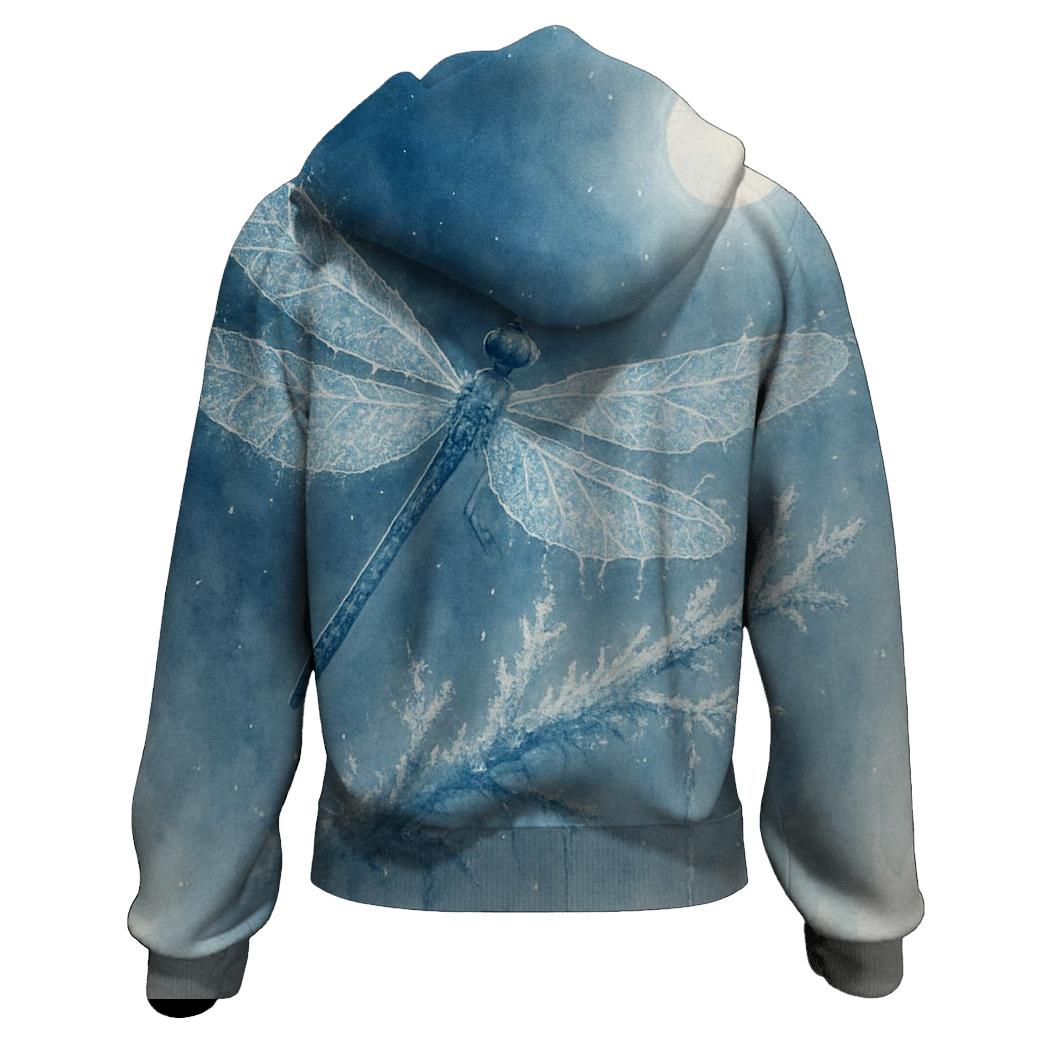 Frozen Crystal Dragonfly hoodies fashion