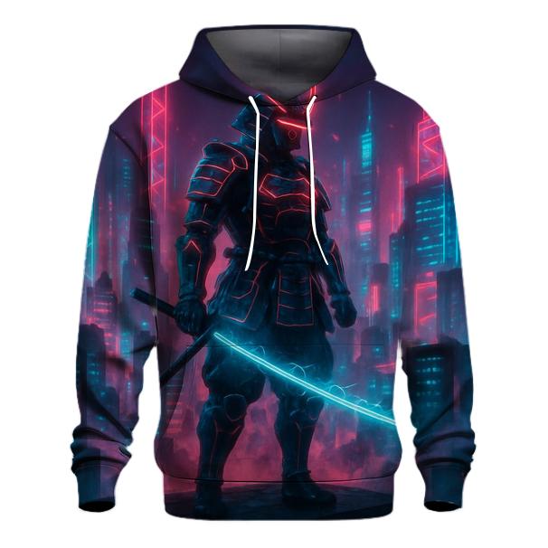 Neon Samurai Skyline hoodie styles