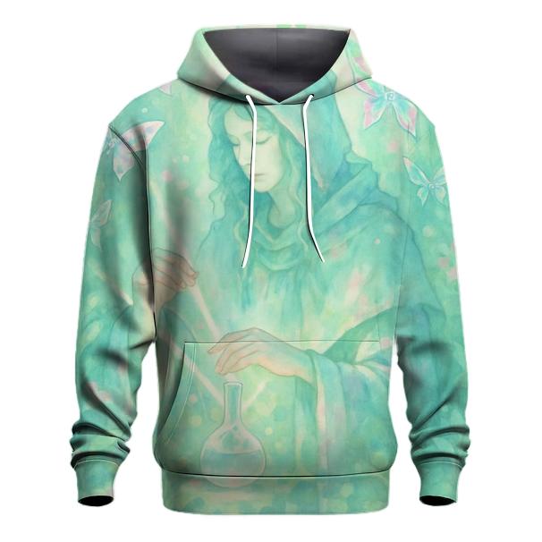 Crystal Butterfly Alchemist zip-up hoodies