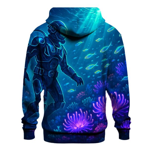 Electric Coral Reef Explorer hoodie designs