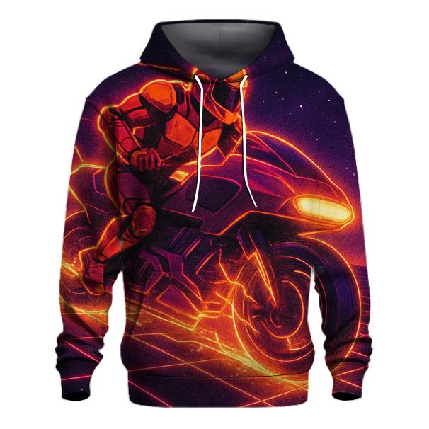 Retro Future Racer hoodie trends