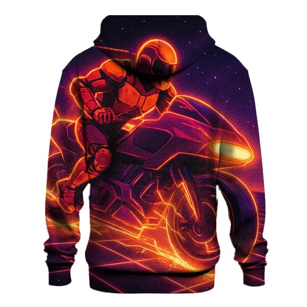 Retro Future Racer hoodie trends