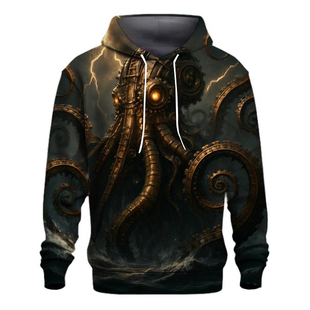 The Clockwork Kraken premium hoodies