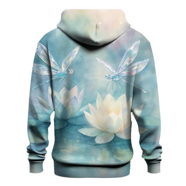 Crystaline Dragonfly Haven designer hoodies