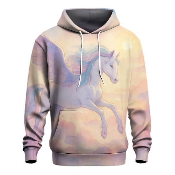 Pastel Dream Pegasus lightweight hoodies