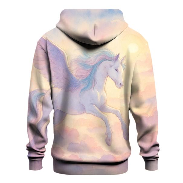 Pastel Dream Pegasus lightweight hoodies