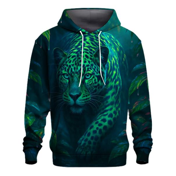 Electric Rainforest Jaguar lightweight hoodies