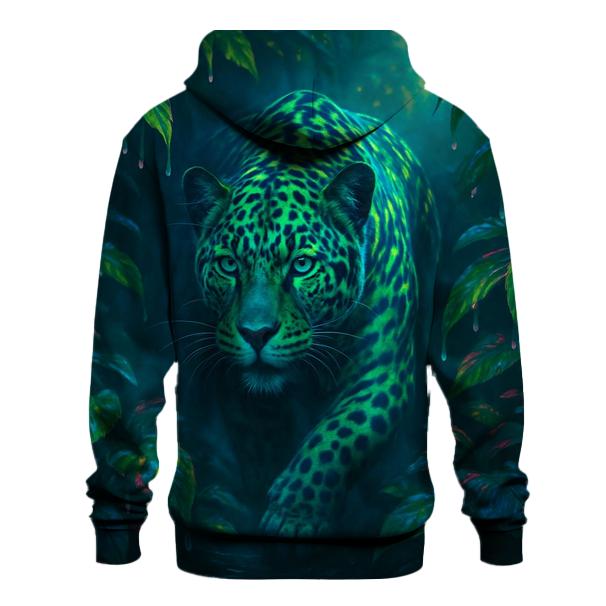 Electric Rainforest Jaguar lightweight hoodies