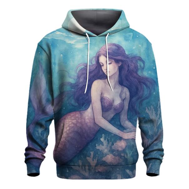 Violet Tide Mermaid custom hoodies