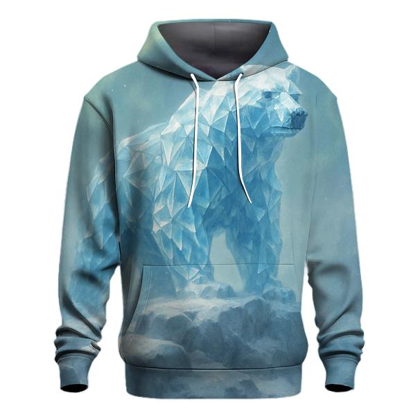 Frosted Crystal Bear custom hoodies