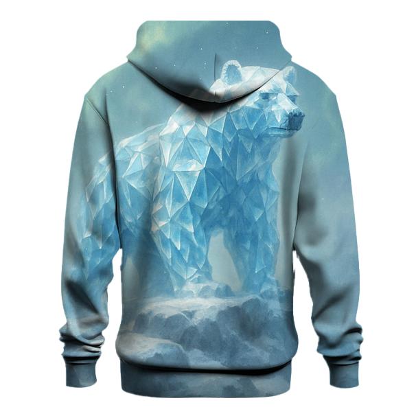Frosted Crystal Bear custom hoodies