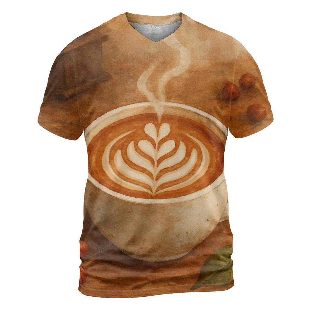 Latte Bloom personalized full print shirts