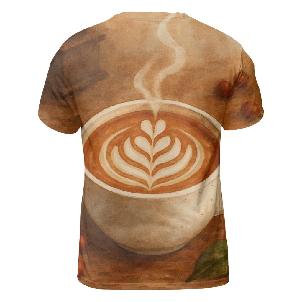 Latte Bloom personalized full print shirts