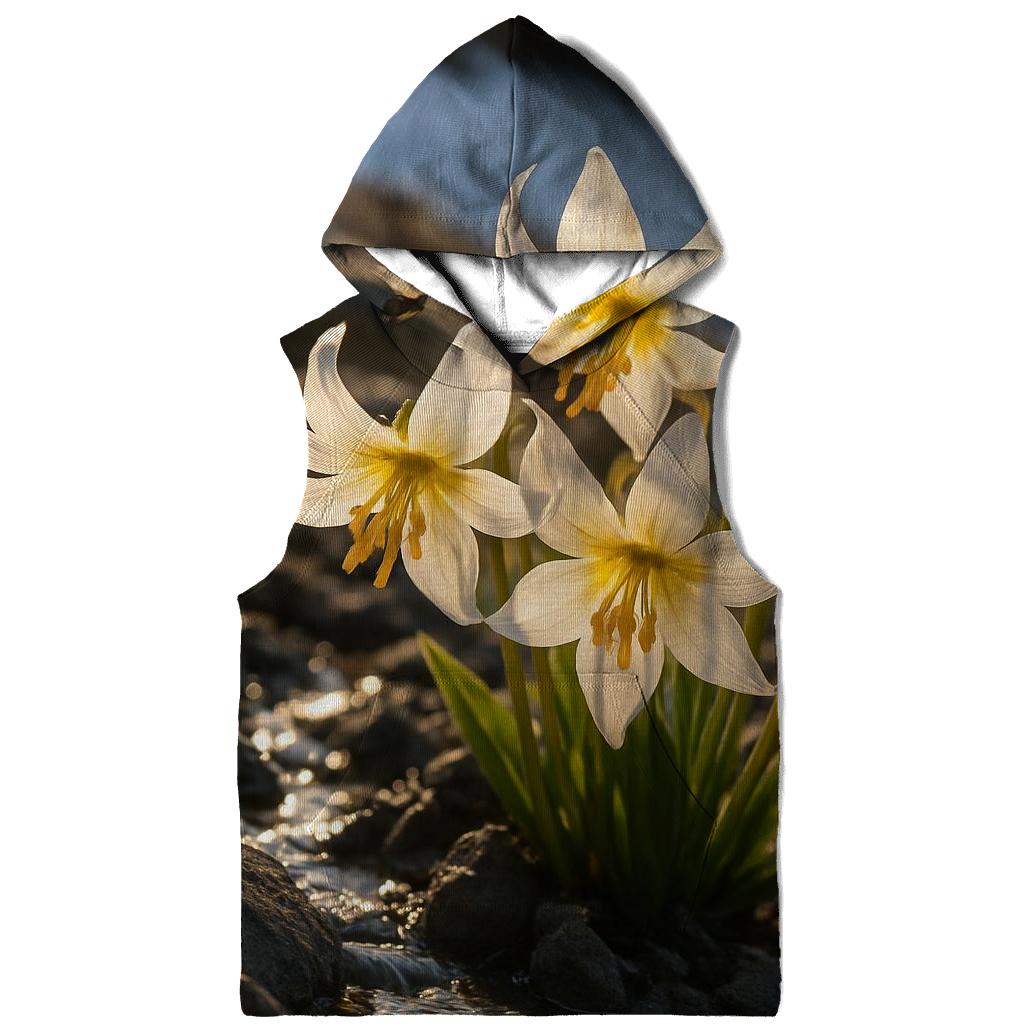 Alpine Glacier Lily Morning pullover hoodies