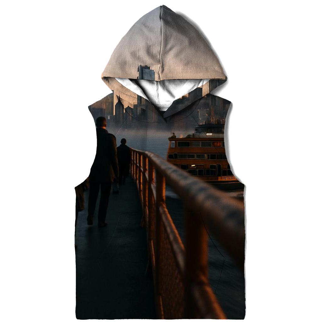 Dawn Ferry Overlook With Changing Skyline pullover hoodies