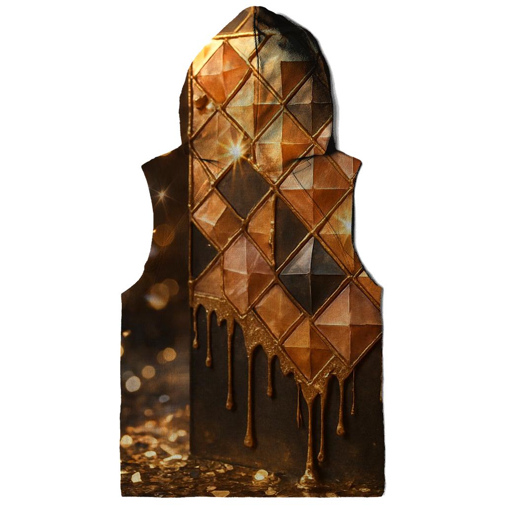 Auric Mosaic zip-up hoodies