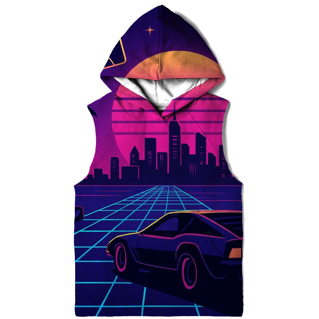 Neon Voyager Skyline hoodie styles