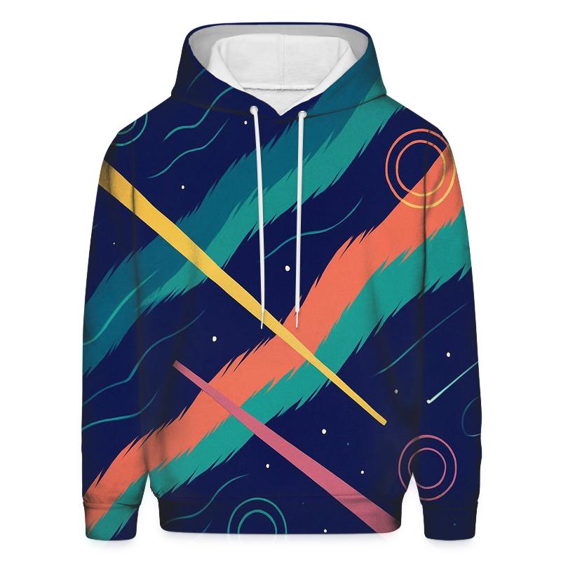 Auroral Jet Tapestry hoodie styles