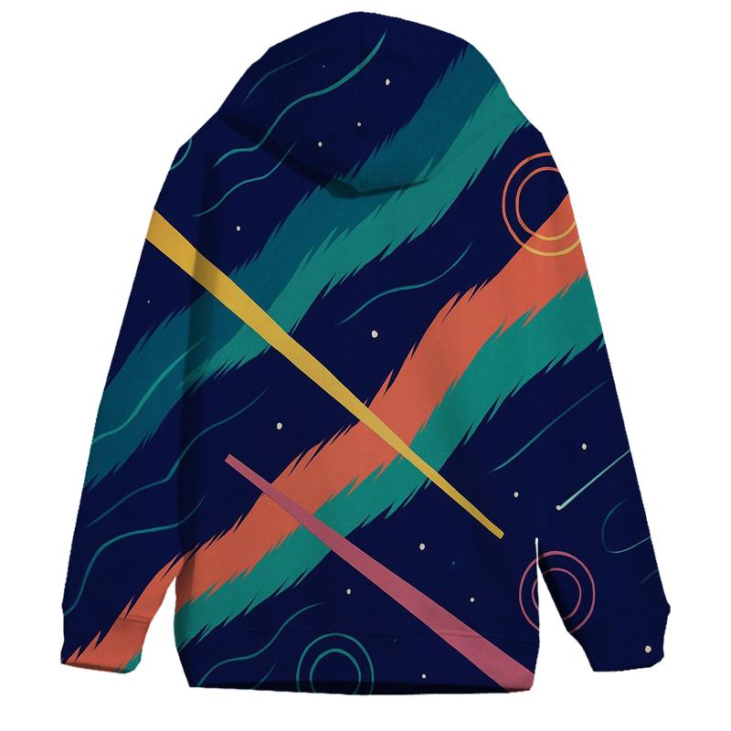 Auroral Jet Tapestry hoodie styles