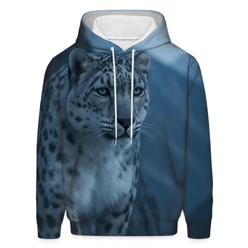 Ridge Ghost Snow Leopard zip-up hoodies