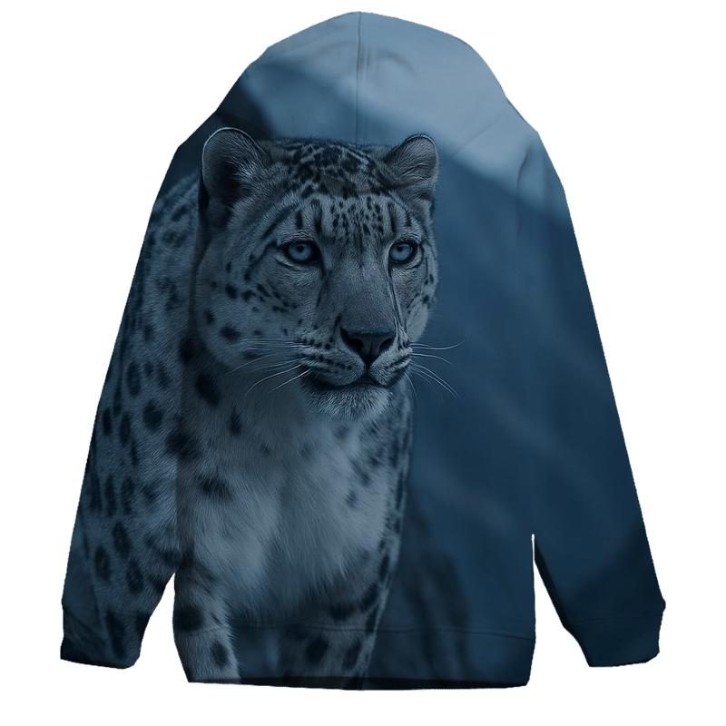 Ridge Ghost Snow Leopard zip-up hoodies