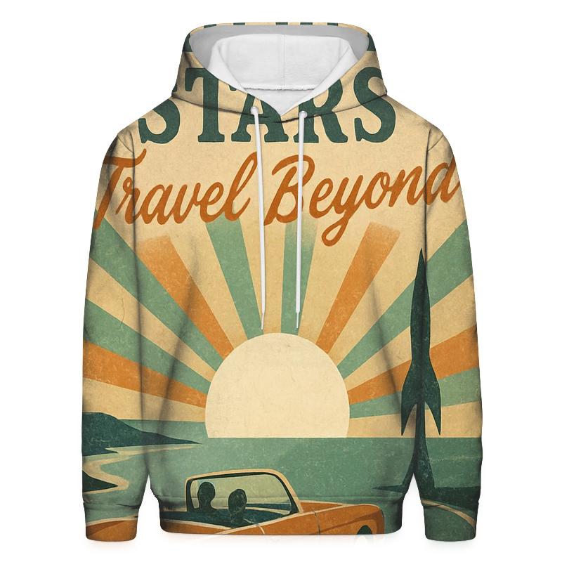 Midcentury Moonroad Travel Poster hoodie trends