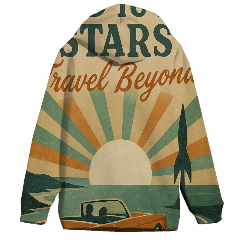 Midcentury Moonroad Travel Poster hoodie trends