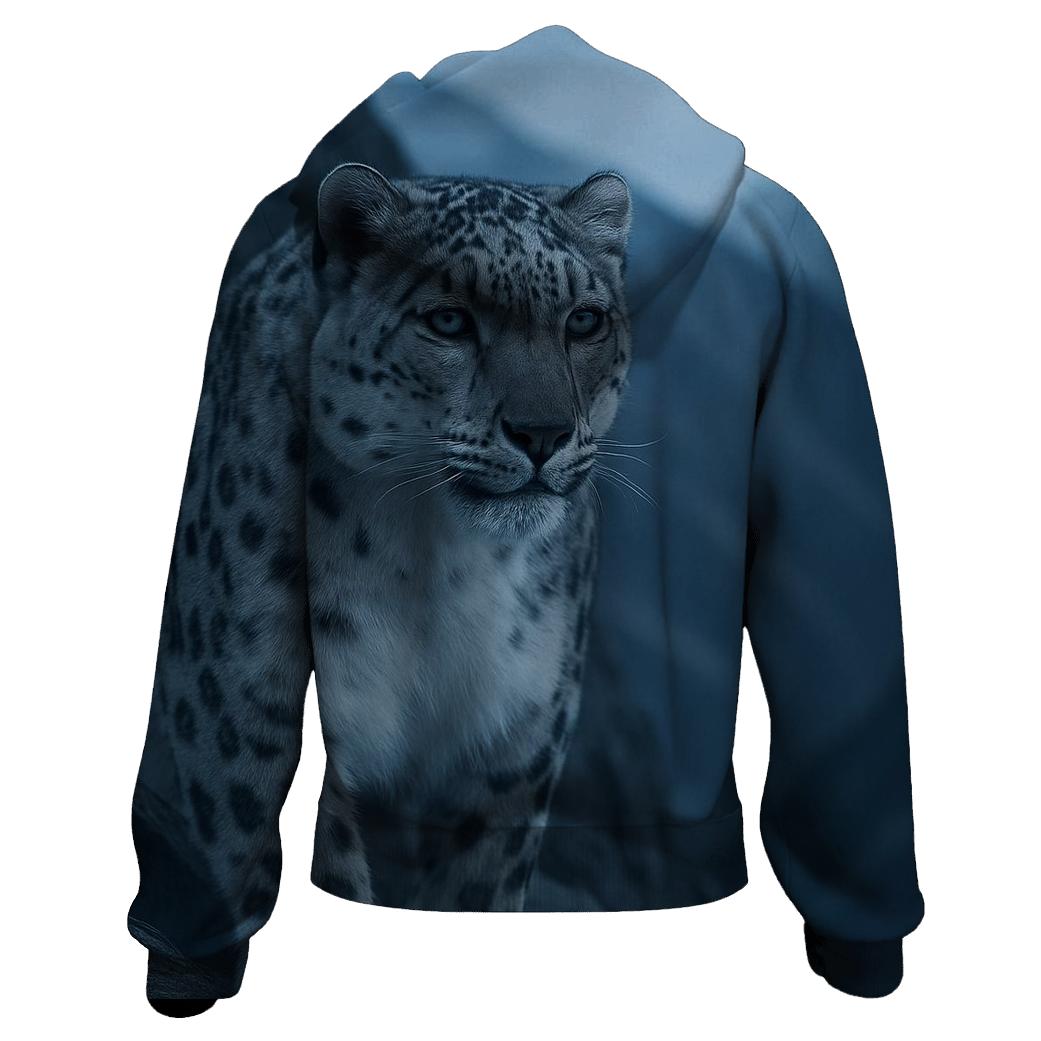 Ridge Ghost Snow Leopard zip-up hoodies