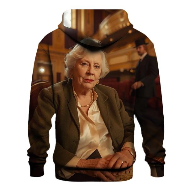 Polly Holliday Portrait At Southern Theater heavyweight hoodies