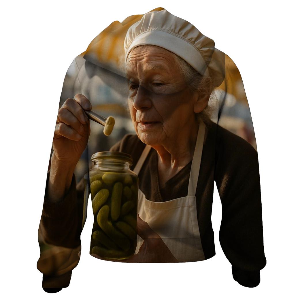 Morning Pickle Market Portrait custom hoodies