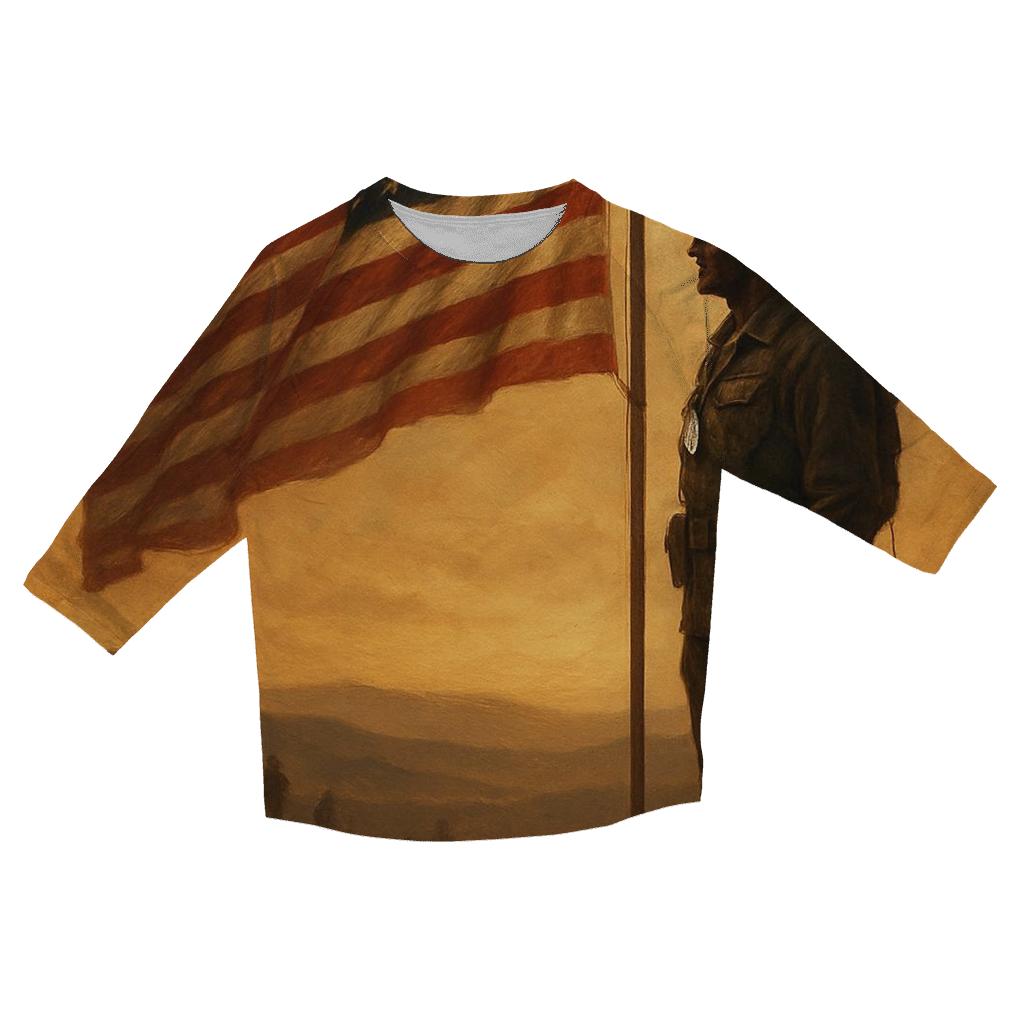 Flagstand Dawn Sentinel designer 3/4 sleeve blouses