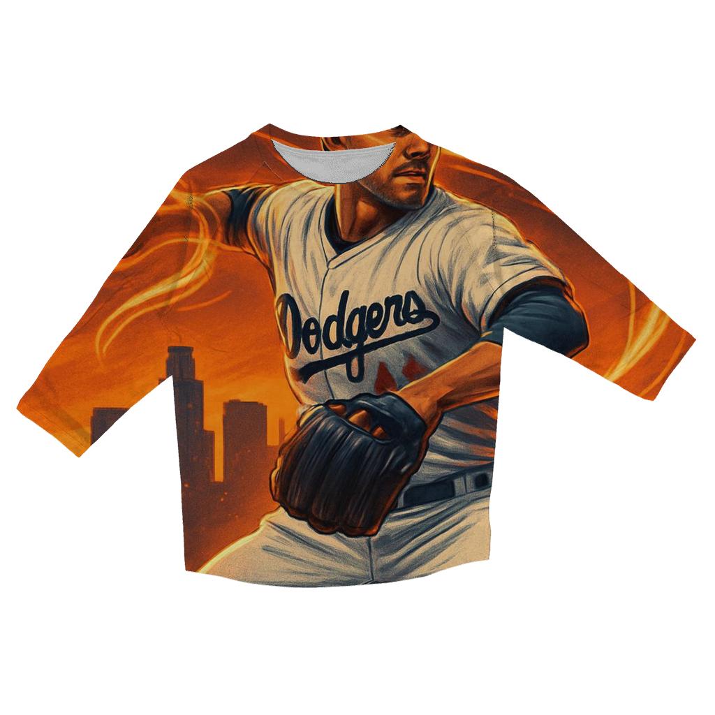 Sunset Pitching Forge casual three quarter sleeve shirts