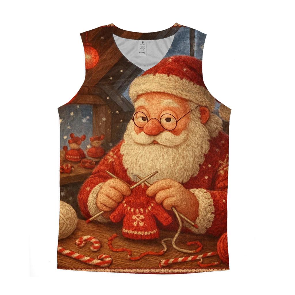 Santas Midnight Knitted Workshop casual summer tank tops