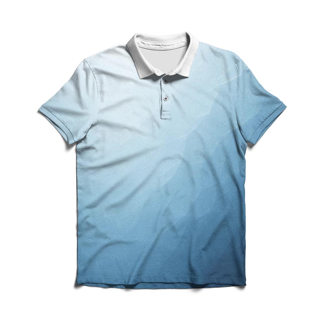 Glacier Veil personalized polo shirts