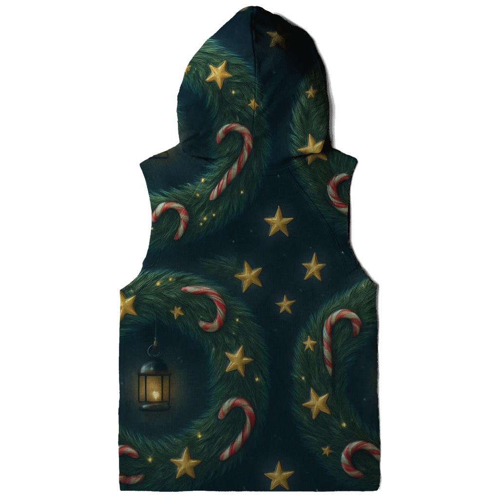 Starlit Wreath Lattice heavyweight hoodies