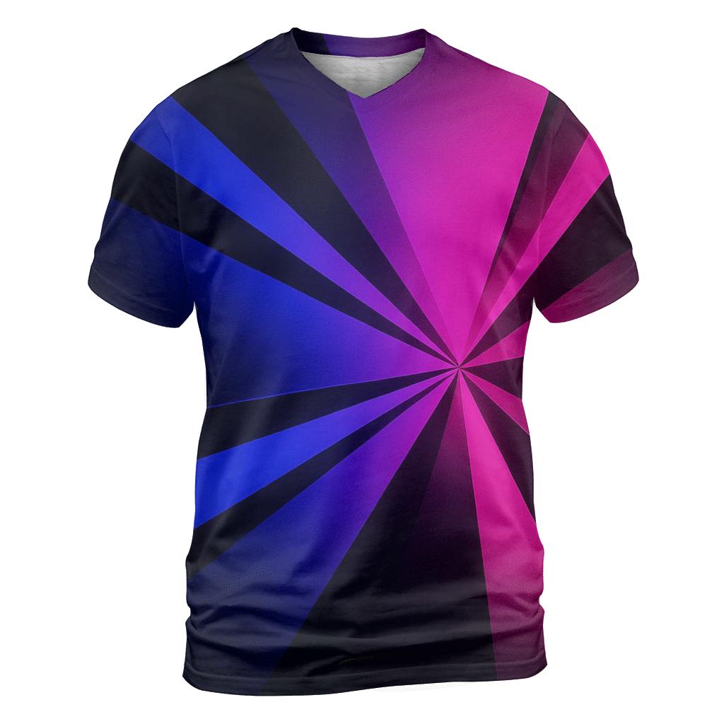 Chromatic Metro Sweep creative print fashion shirts