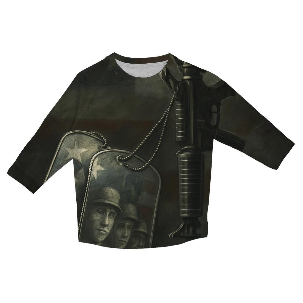 Rifle And Reflection casual three quarter sleeve shirts