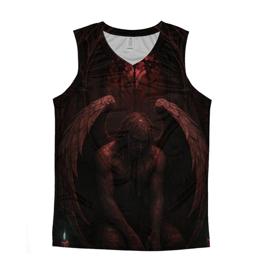 Cathedral Of Silent Thorns graphic print tank tops