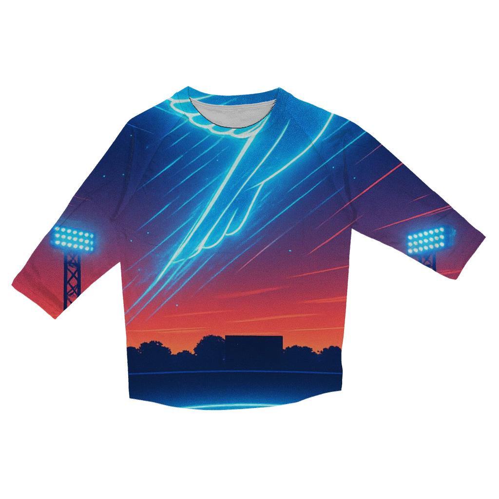 Rising Crest Blue Jays trendy 3/4 sleeve tops