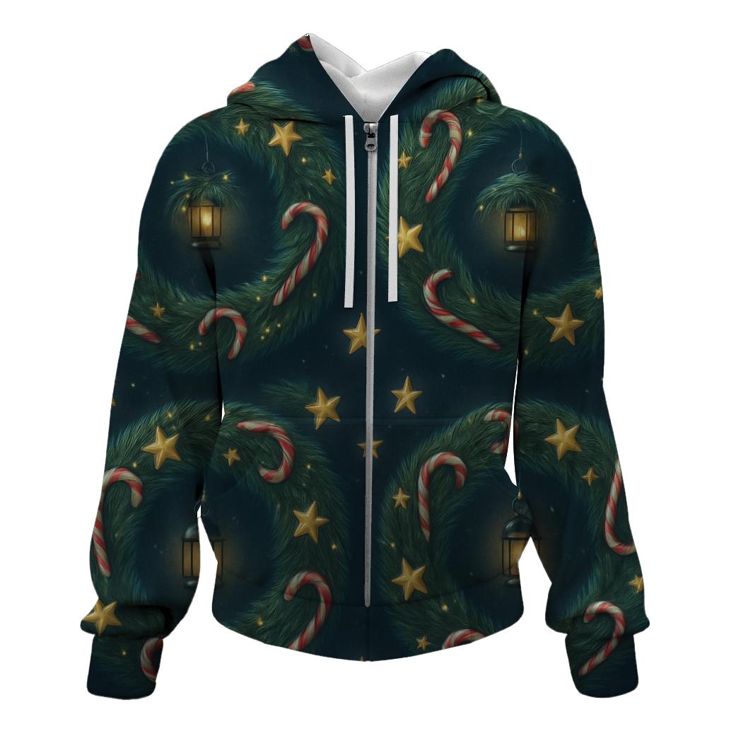 Starlit Wreath Lattice hoodie designs