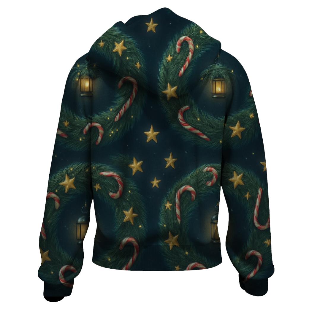 Starlit Wreath Lattice hoodie designs