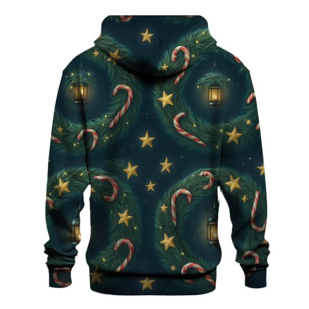 Starlit Wreath Lattice heavyweight hoodies