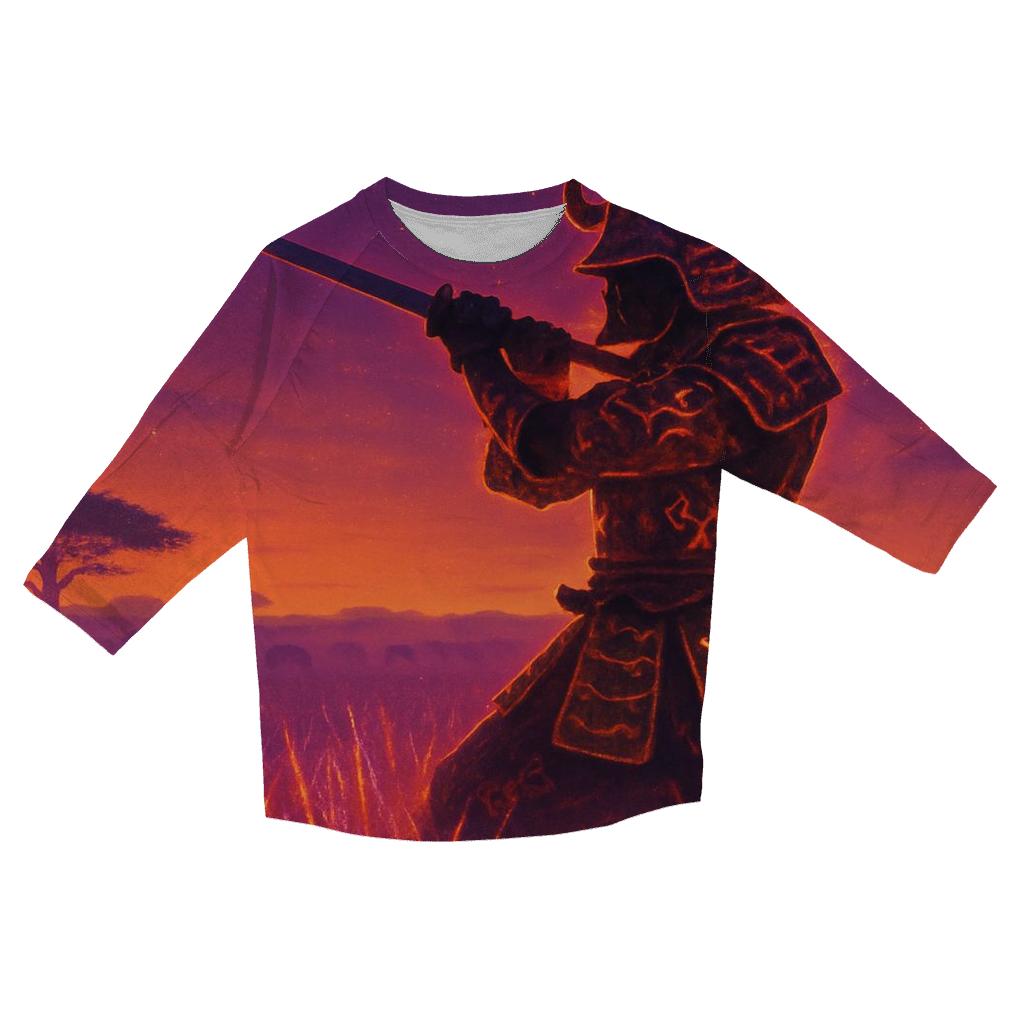 Savanna Mirage Samurai custom 3/4 sleeve shirts