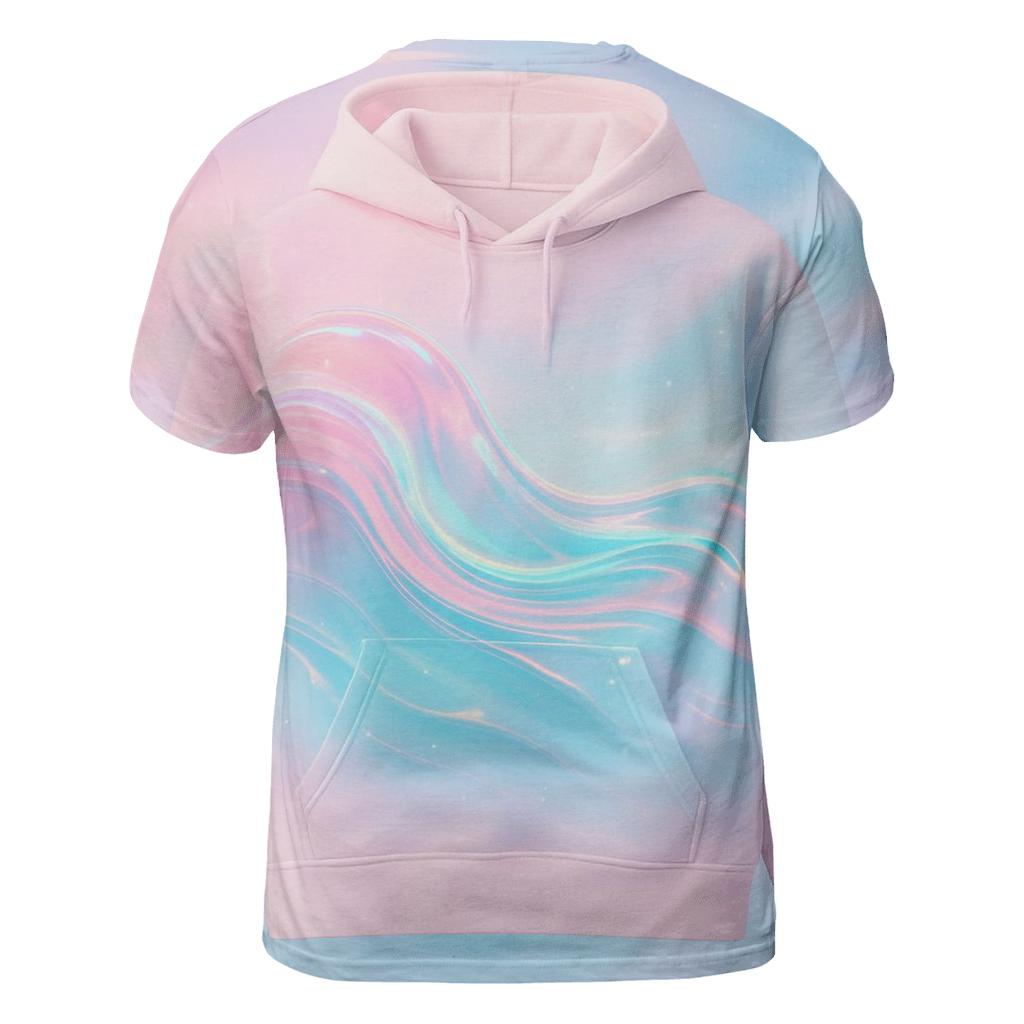Aurora Liquid Waves custom all-over print shirts