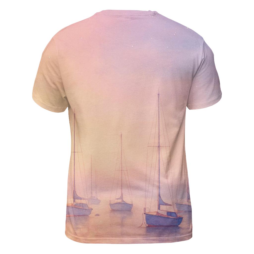 Pastel Marina Drift creative print fashion shirts