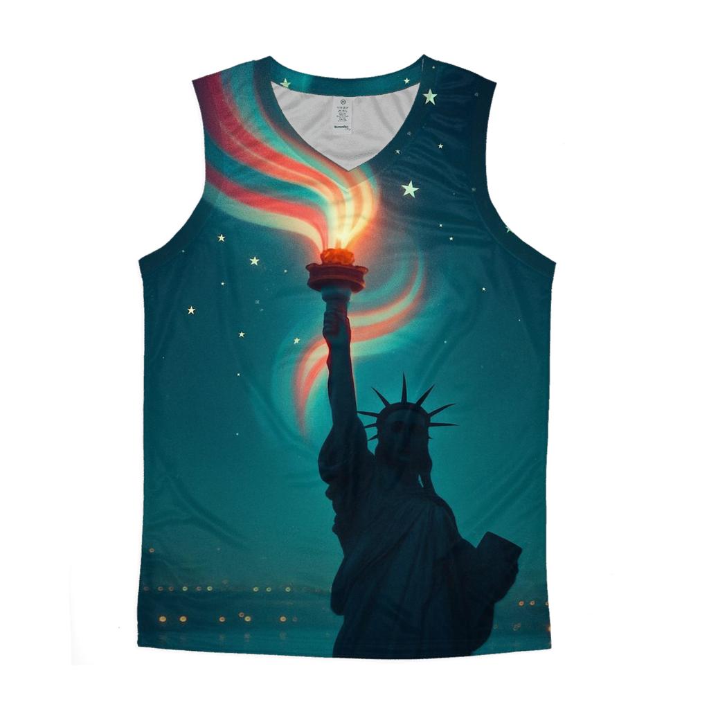 Liberty Aurora Wrap stylish racerback tanks