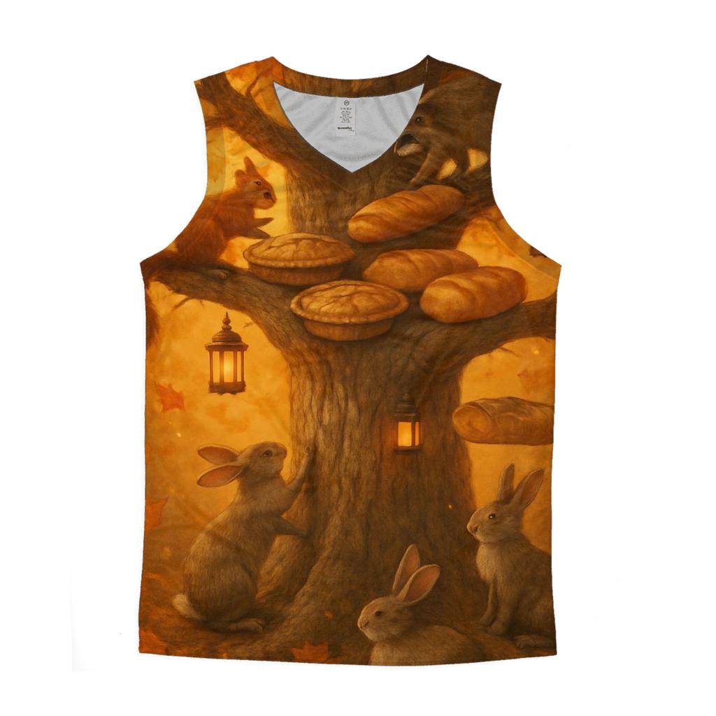 Maple Lane Giving Tree personalized athletic tanks