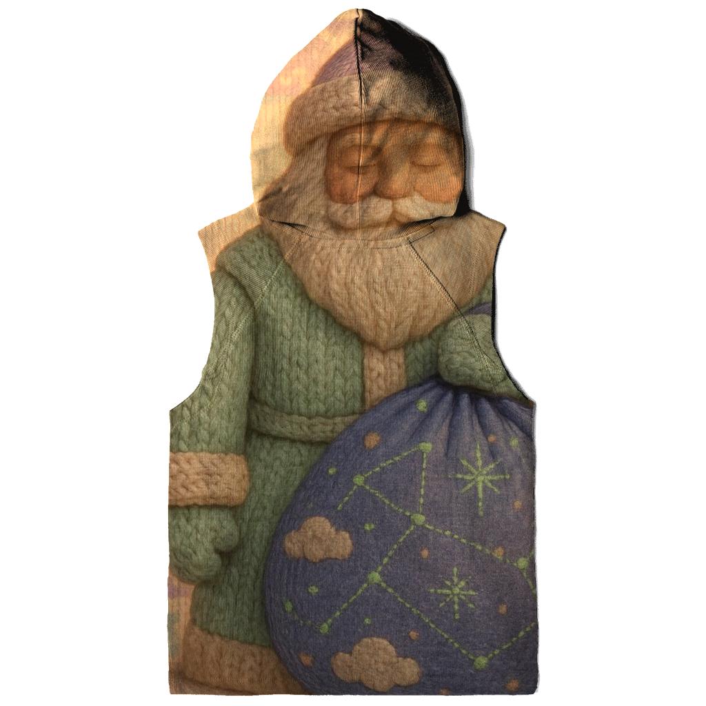 Knitted Galaxy Santa custom hoodies