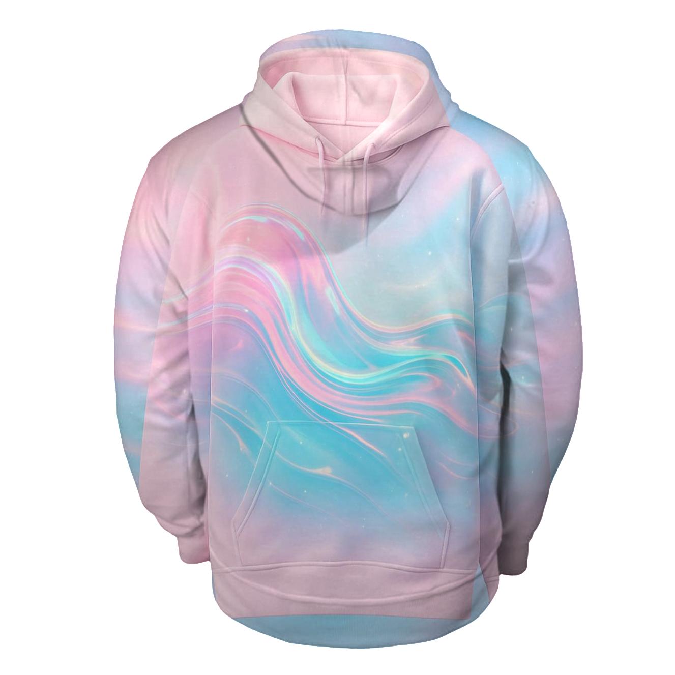 Aurora Liquid Waves hoodies fashion