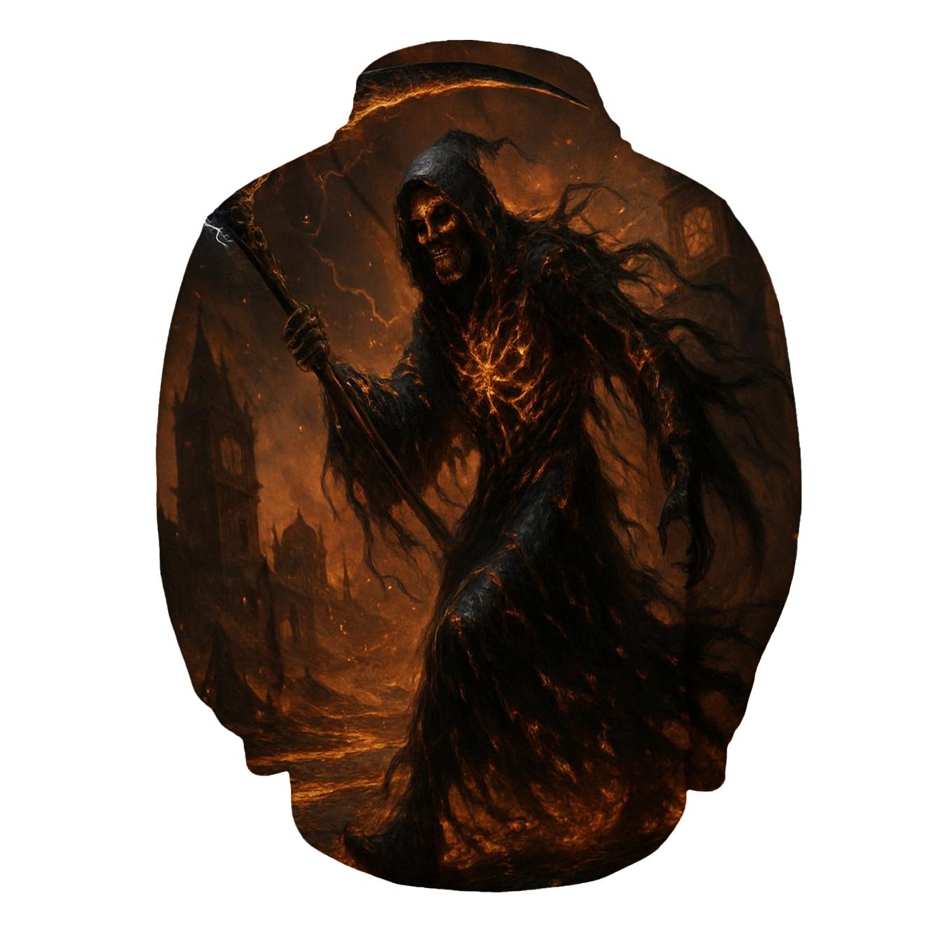 Eternal Ember Reaper embroidered hoodies